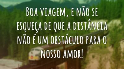 A distância não é obstáculo