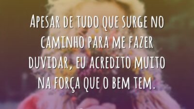 A força do bem