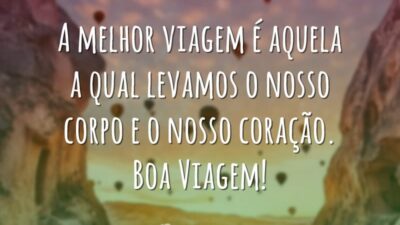 A melhor viagem