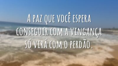 A paz que você espera
