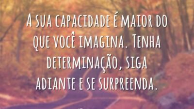 A sua capacidade