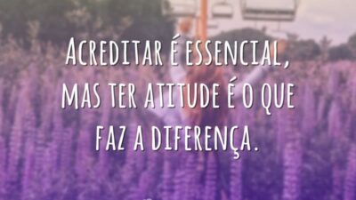 Acreditar é essencial