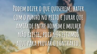 Amizade entre homem e mulher