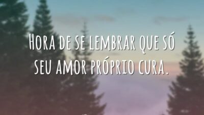 Amor próprio cura