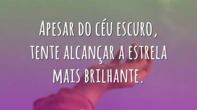Tente alcançar a estrela