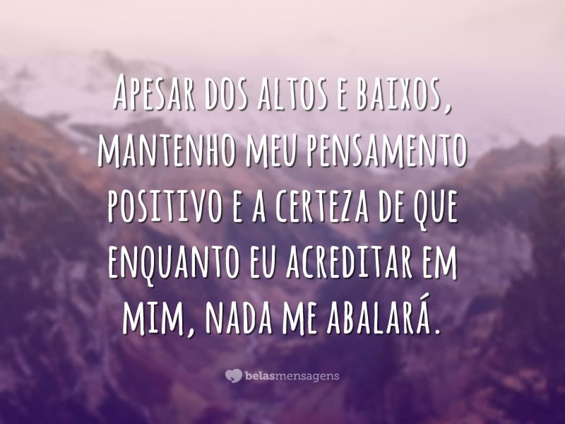 Frases de Pensamento Positivo - Belas Mensagens