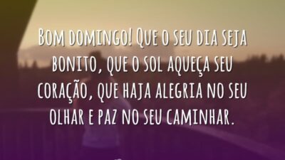 Bom domingo! Que o seu dia seja bonito, que o sol aqueça&hellip;