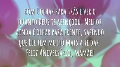 Bom é olhar para trás