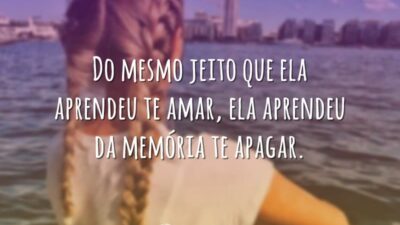 Do mesmo jeito que ela aprendeu te amar, ela aprendeu da memória&hellip;