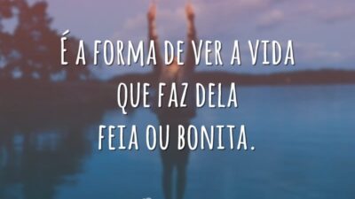 É a forma de ver