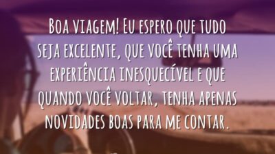Espero que tudo seja excelente