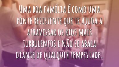 Família não se abala