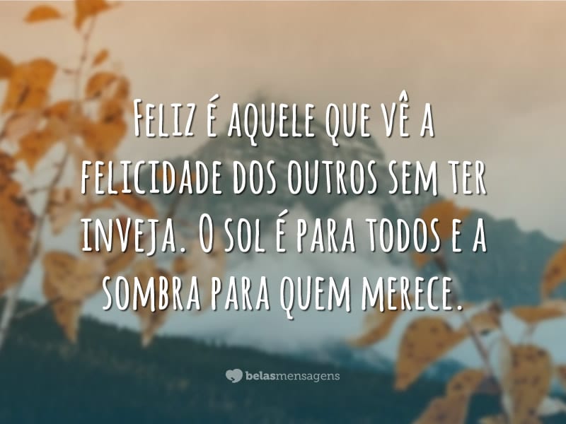 Frases de Inveja - Belas Mensagens