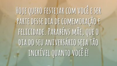 Quero festejar com você