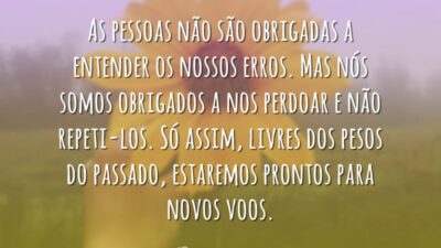 Livre-se de pesos do passado