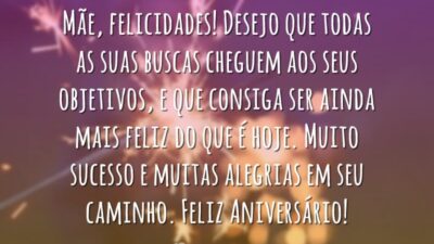 Mãe, felicidades!