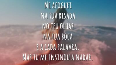 Me afoguei no teu olhar