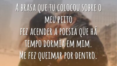 Me fez queimar