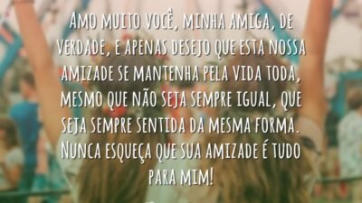 Minha querida amiga