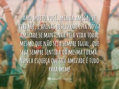 Minha querida amiga