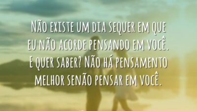 Não existe um dia