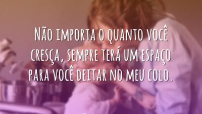 Não importa o quanto você cresça, sempre terá um espaço para você&hellip;