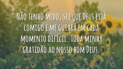 Não tenho medo