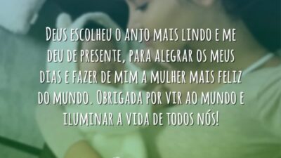 Deus escolheu o anjo mais lindo e me deu de presente, para&hellip;
