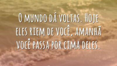 O mundo dá voltas