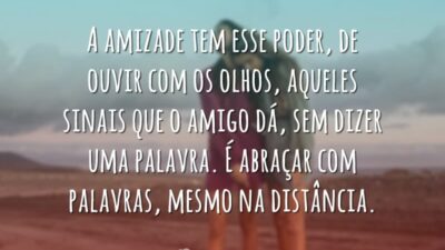 O poder da amizade