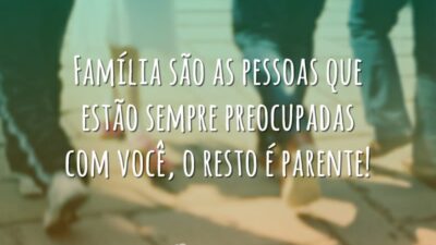 O resto é parente