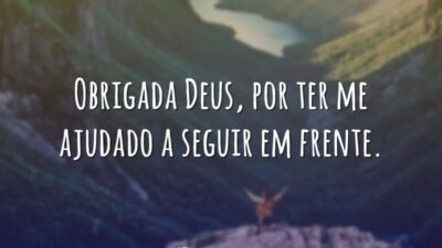 Obrigada por me ajudar