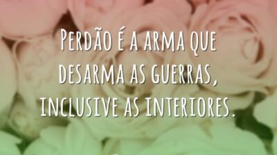 Perdão é a arma