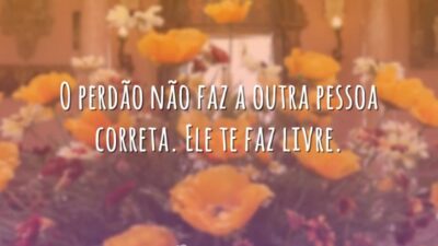 Perdoar te faz livre