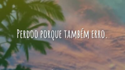 Perdoo porque erro