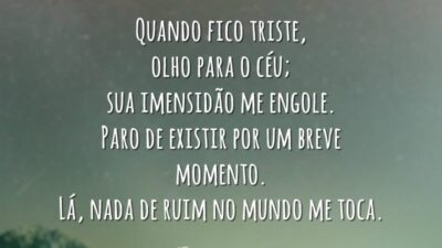 Quando fico triste