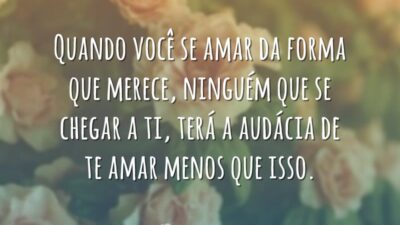 Quando você se amar
