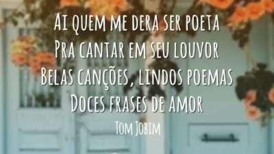 Quem me dera ser poeta