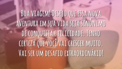 Sinônimo de conquista e felicidade