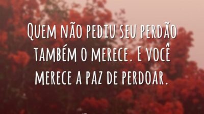 Todos merecem perdão
