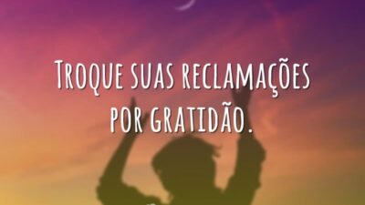 Troque suas reclamações