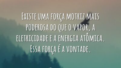 Uma força poderosa