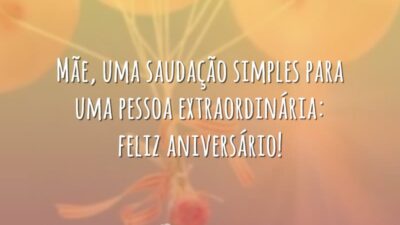 Uma saudação simples