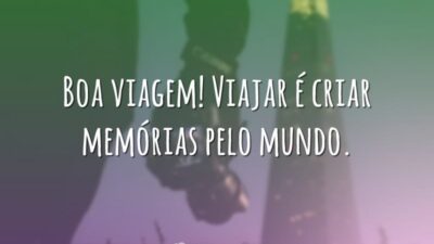 Viajar é criar memórias