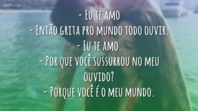 Você é meu mundo