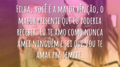 A maior benção