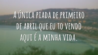 A única piada
