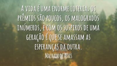 A vida é uma loteria