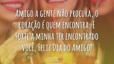 Amigo a gente não procura