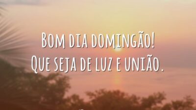 Bom dia domingão